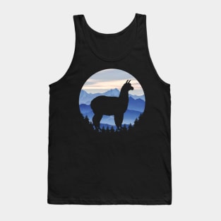 Peru Llama Alpaca Peruvian Roots Pride Vintage Peru Tank Top